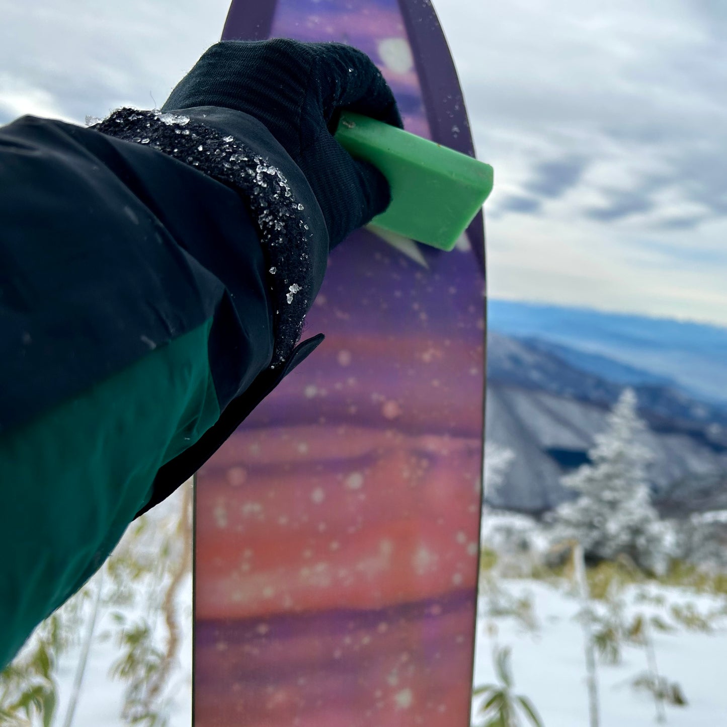 バックカントリーシール専用固形ワックス Rub On